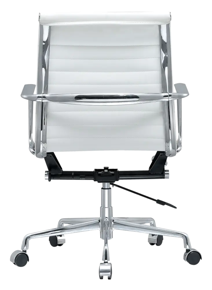 Artson Vergaderset Eiken 280×90 + 6× CD 117 Wit Leer