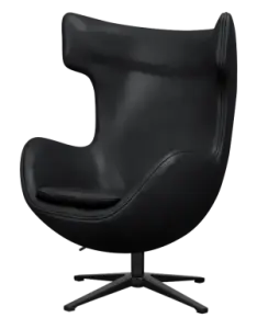 Flag Chair Zwart Leer | OUD MODEL