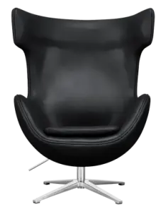 Flag Chair Zwart Leer | OUD MODEL
