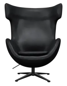 Flag Chair Zwart Leer | OUD MODEL