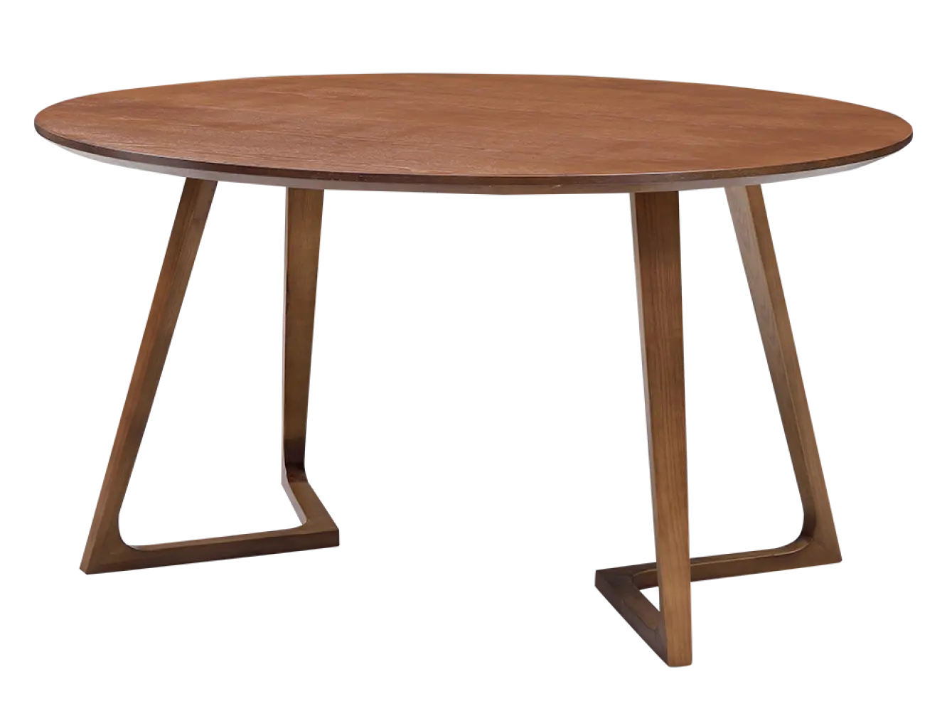 Eettafel Jensen Rond Walnoot (OUD MODEL)