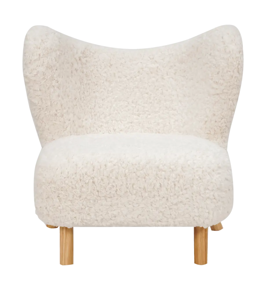 Little Kita Fauteuil Wit | Essen Pootjes (OUD MODEL)
