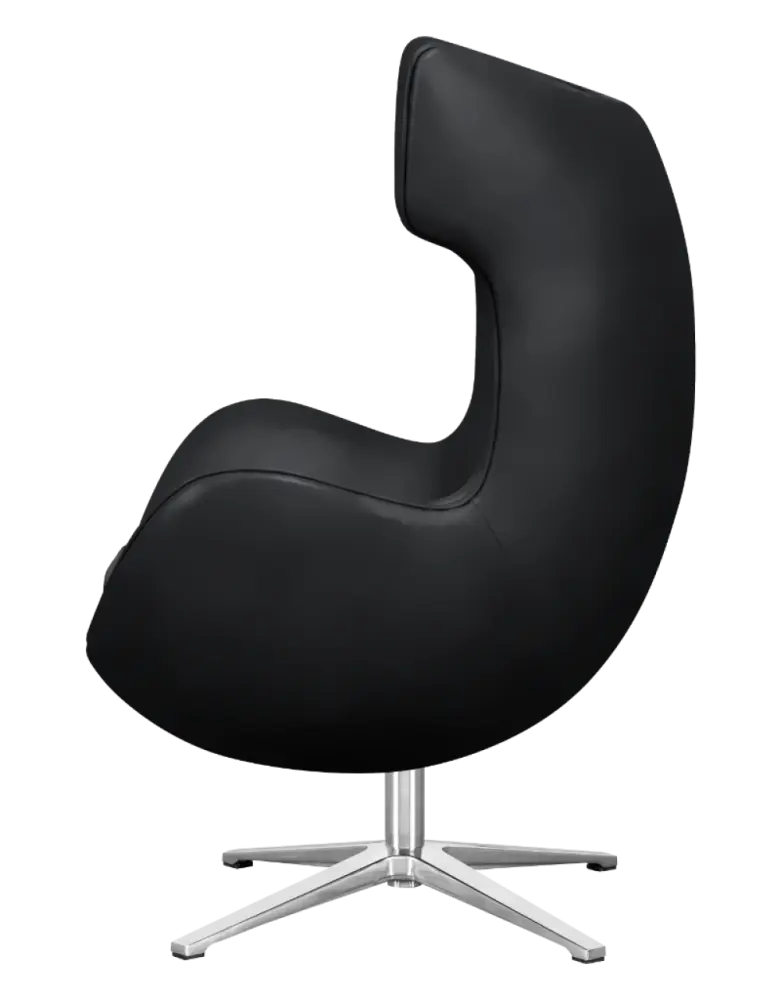 Flag Chair Zwart Leer | OUD MODEL Flag Chair Zwart Leer | OUD MODEL