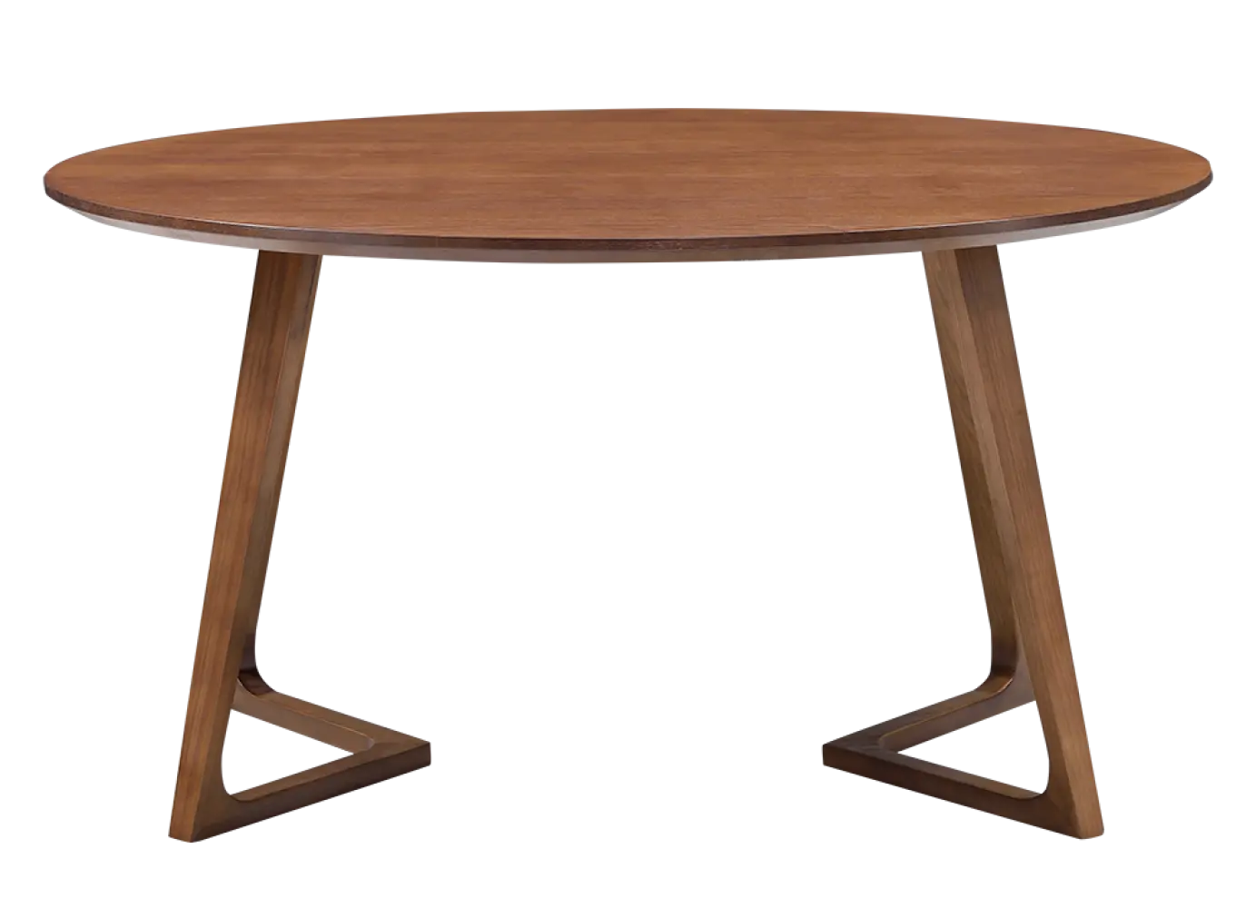 Eettafel Jensen Rond Walnoot (OUD MODEL)