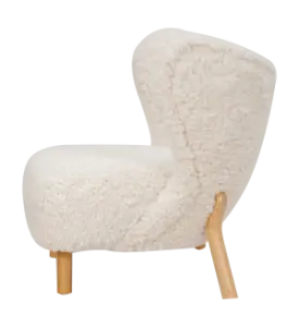 Little Kita Fauteuil Wit | Essen Pootjes (OUD MODEL)