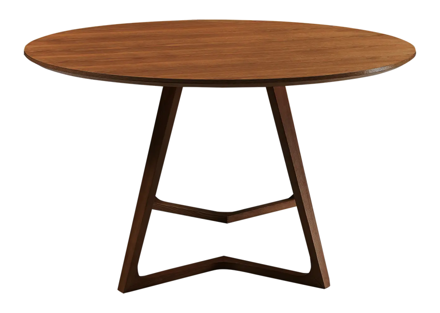 Eettafel Jensen Rond Walnoot (OUD MODEL)