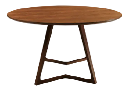 Eettafel Jensen Rond Walnoot (OUD MODEL)