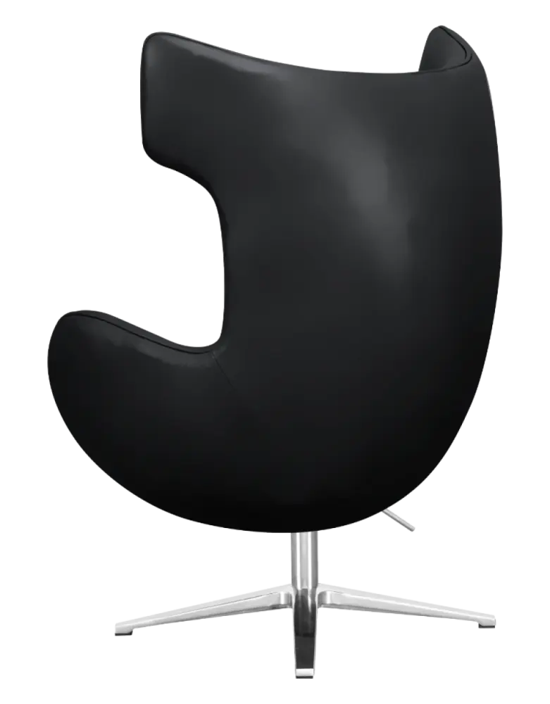Flag Chair Zwart Leer | OUD MODEL Flag Chair Zwart Leer | OUD MODEL