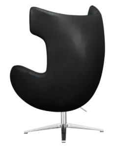Flag Chair Zwart Leer | OUD MODEL