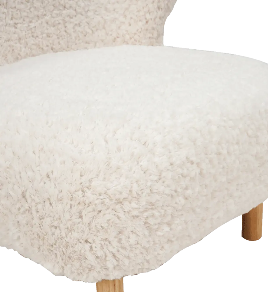 Little Kita Fauteuil Wit | Essen Pootjes (OUD MODEL)