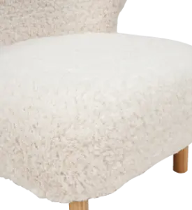Little Kita Fauteuil Wit | Essen Pootjes (OUD MODEL)