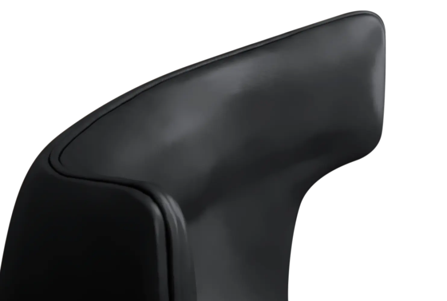 Flag Chair Zwart Leer | OUD MODEL Flag Chair Zwart Leer | OUD MODEL