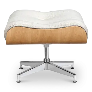 Cavel Lounge Chair Wit Boucle | Essen Schalen